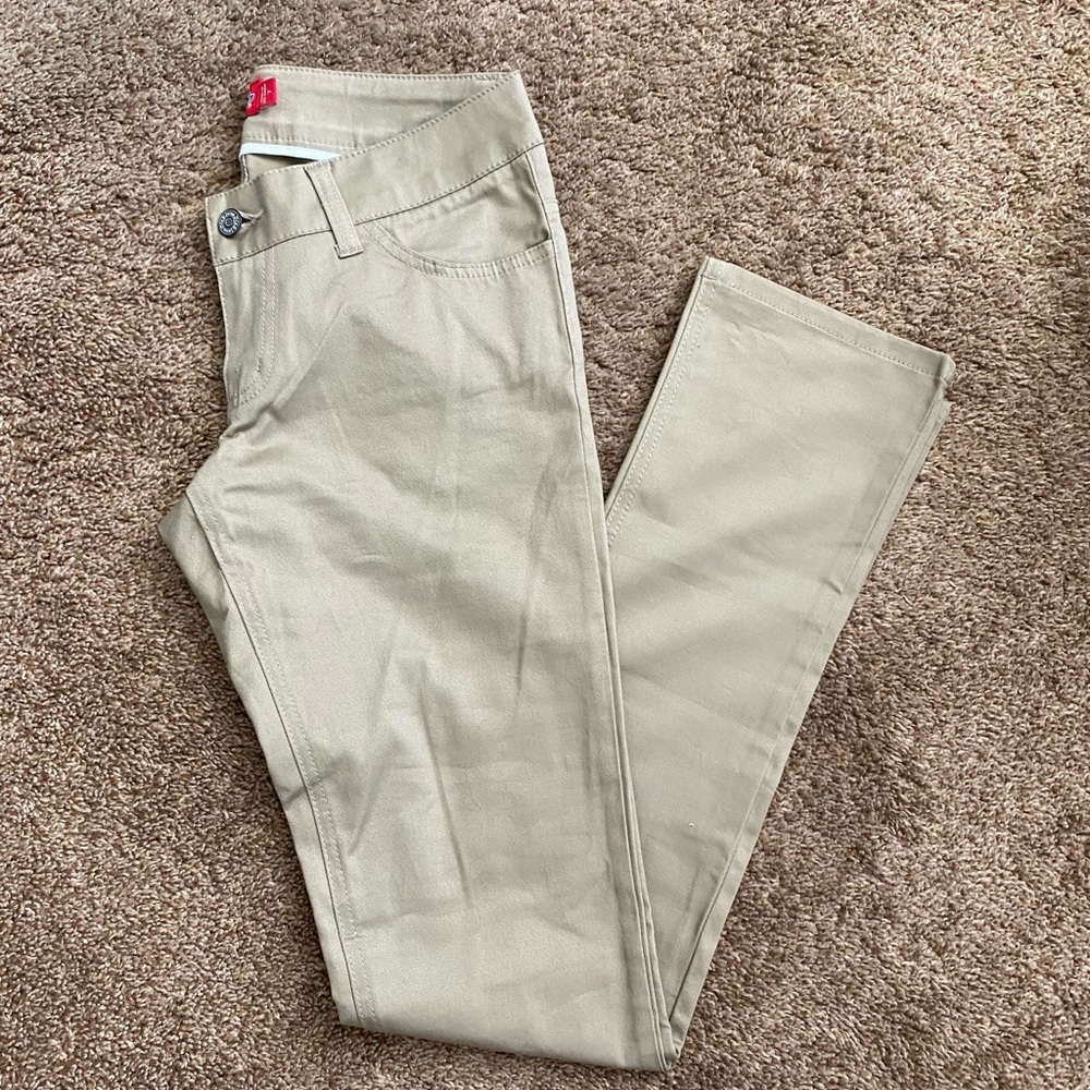 Dickies | Junior’s Straight Leg Khaki Pants - Picture 6 of 6